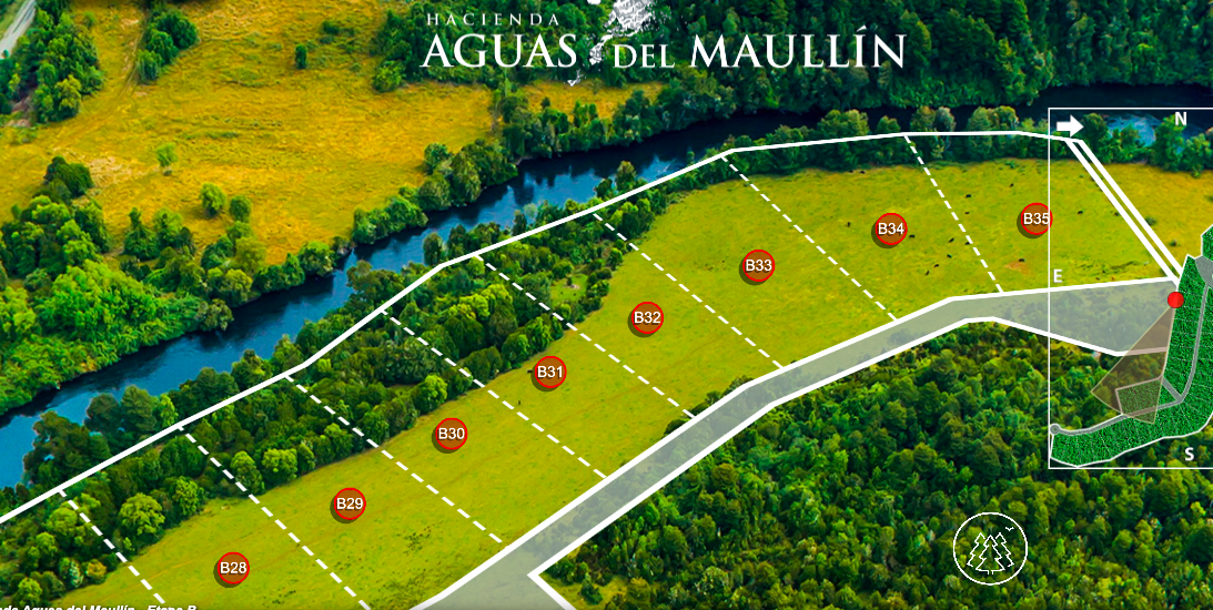 Parcela con orilla río Maullín Los Muermos