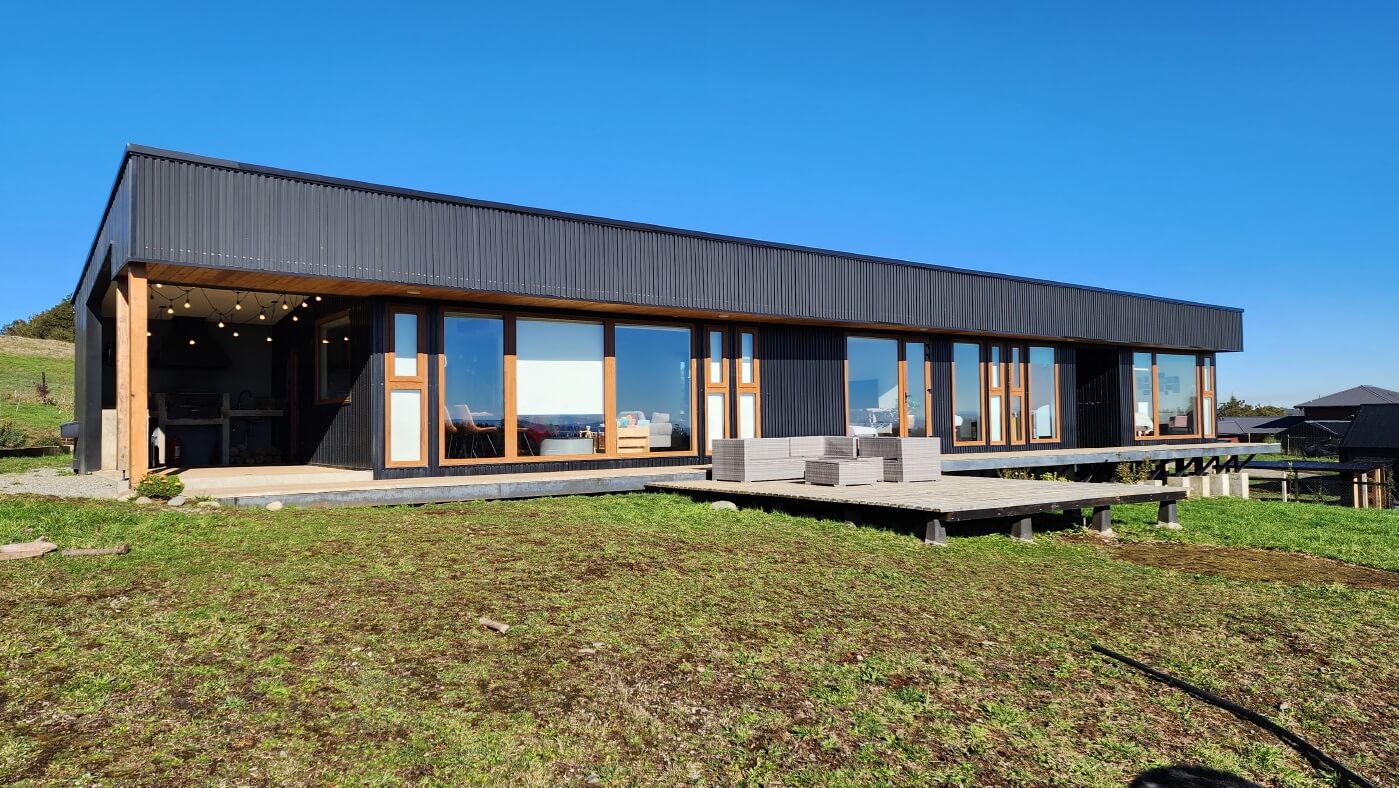 Casa con vista al Lago Llanquihue